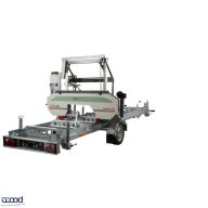 Pilous CTR 750GX mobil rönkhasító szalagfűrész