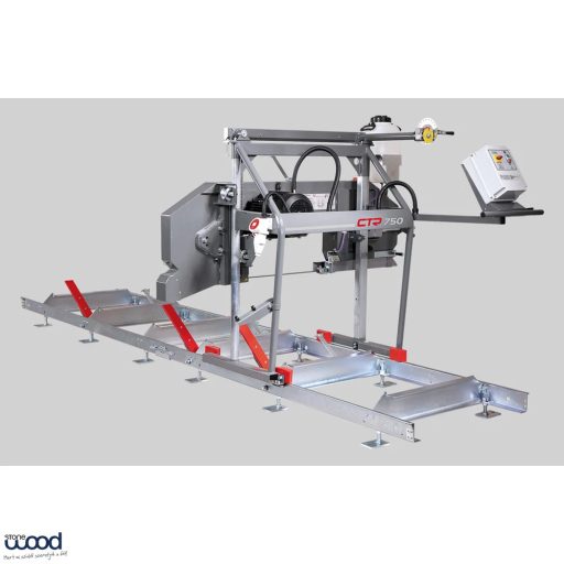 Pilous CTR 750GX mobil rönkhasító szalagfűrész